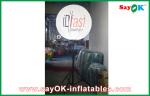 1.5m Outdoor Inflatable Standing Light Balloon with Print for Advertising