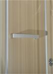 Shower Cabin with White acrylic tray 900*900*2150cm silive aluminium