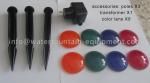 Garden Pond Plastic Waterproof Aquarium Lights With 3 LED Lights 3.6W