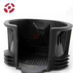 Black Rubber Cup Holder Insert For Land Rover LR087454 Car Water Cup Holder