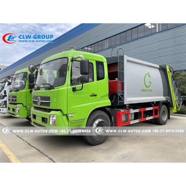 China Dongfeng Tianjin Kingrun 4x2 10000L Garbage Compactor Truck factory
