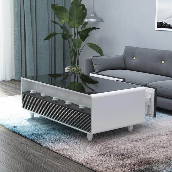 110/50-60hz Modern Smart Table With Drawers Music Speakers TB135 Refrigerator Table