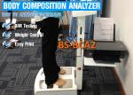 Touch Screen Body Composition Analyzer For Body Fat / Nutrition Analysis With