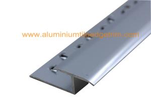 China Satin Matt Silver Aluminium Carpet Trim Metal Door Threshold Strips Hard Surface factory