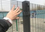 South Africa Anti Climb Security Fencing , Galvanized Steel Wire Fence For