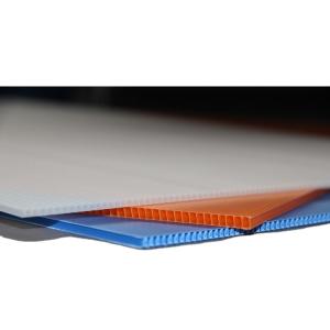 China SGS Corrugated Plastic Sheets 4x8 , Corrugated Fluted Plastic Sheet factory