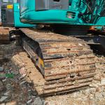 low working hours second hand crawler excavator kobelco 135/original color used