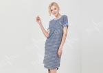 Comfortable Women'S Short Sleeve Nightgowns , Ladies Night Sleeping Dress