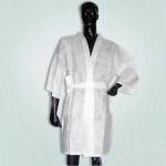 S&J Wholesale Disposable Robe Gown non woven Soft PP SPA Beauty Salon Kimono