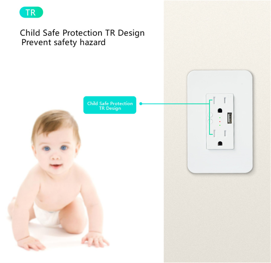 US 120 Style Smart Wall Socket