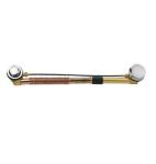 Brass Bathtub Waste Drain Shower Faucet Accessories with Push Button / Copper
