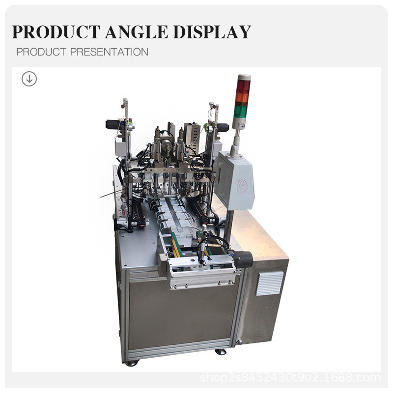 3KW Face Mask Earloop Welding Machine , Manual feeding Ultrasonic Loop Welding Machine
