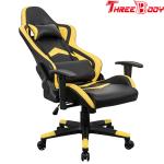 Player Seat Race Car Office Chair , Comfortable Bucket Seat Office Chair Black