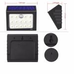 Outdoor Motion Sensor Light, High Brightness 14 LED Wireless Waterproof Solar