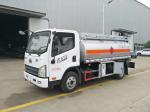 150 - 250hp Used Tanker Truck 5 - 15L Capacity Petrol Carrier 4 * 2 All Wheel