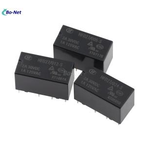 China HFD27-024-S Electronic components Support BOM Quotation 12VDC 2A 8pin relay HFD27-024-S factory