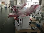 Hospital special pink gynecological maternity bed for gynecological operating