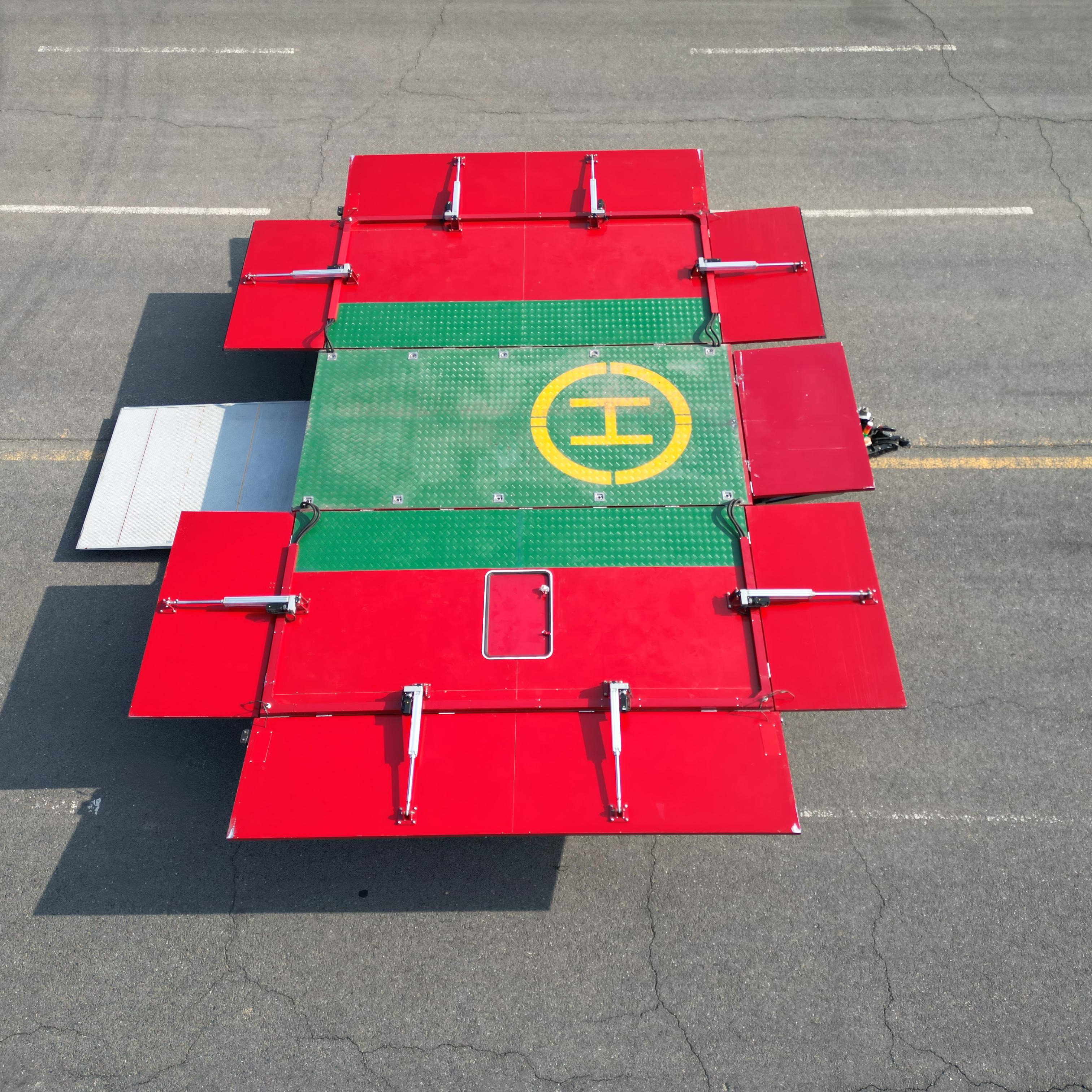 Drone Transporter Mobile Drone Take Off And Landing Platform