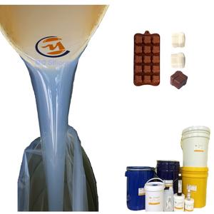 China Platinum Cured Translucent RTV2 Liquid Silicone Rubber For Food Molds factory