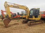 Small Turning Radius PC128US Used Komatsu Excavator