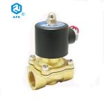 Direct Acting Water Air Oil N/C 2Way 20mm 3/4" Brass Solenoid Valve 24vdc