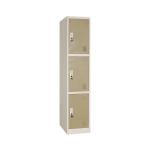 Corrosion Resistance 3 Doors Gym Staff Metal Lockers