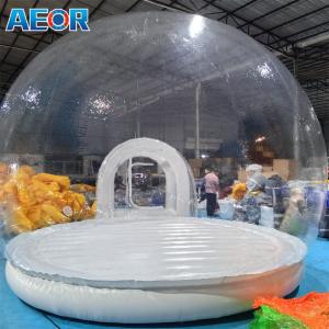 China Party inflatable balloon bubble house new design commercial grade transparent dome inflatable bubble balloon house factory
