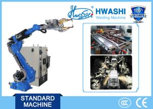 China 6 Axis Industrial Welding Robots , Robotic Spot Welding Machine With Servo Motor factory