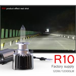 China Silver H1 Led Headlight Bulb 6000k Aluminum Material ROHS Approved factory