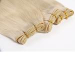 Hot Selling Remy Double Drawn Weft Full cuticles 100%hand tied virgin Brazilian