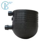 Water And Gas Supply HDPE Electrofusion Fittings , HDPE End Cap PN16 SDR11 PE100