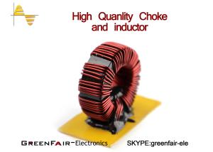 China Big Power Choke High Current Inductor , Micromental Core Electronic Choke Coil factory