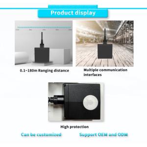 44mm*43mm*32mm UBJG-03Y 100m UNIVO Protective Lidar Sensor for Traffic Flow