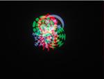 8 Eyes 3W LED Effect Light Unlimited Rotation Gobo Light / Stage DJ Lighting