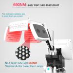 4 in 1 hair detection laser hair growth device