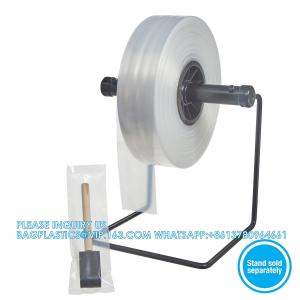 China LDPE Poly Tubing, Mini Roll, 2 W X 1000