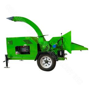 China Diesel Wood Chipper Industrial Wood Chipper Mobile Electric Wood Chipper 850kg factory