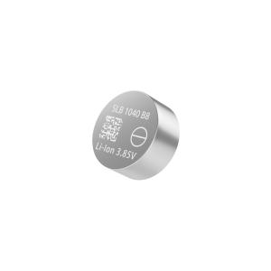 China Tiny Lithium Ion Rechargeable Button Cell Battery 1040 3.85V 35 MAh For TWS For Small Devices factory