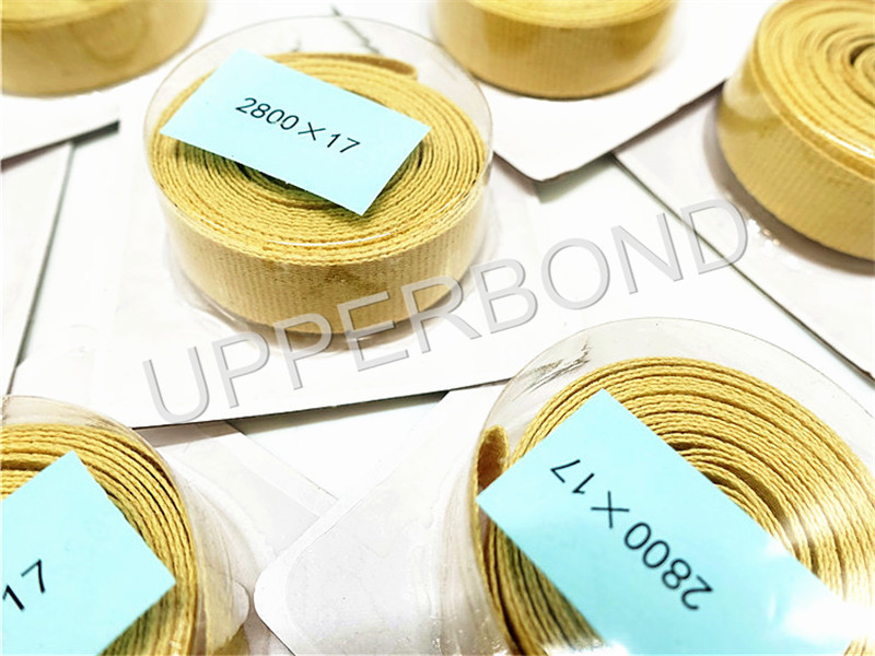 China KDF2 Kevlar Fiber Tapes 3952x14mm Cigarette Machine Spare Parts on sale