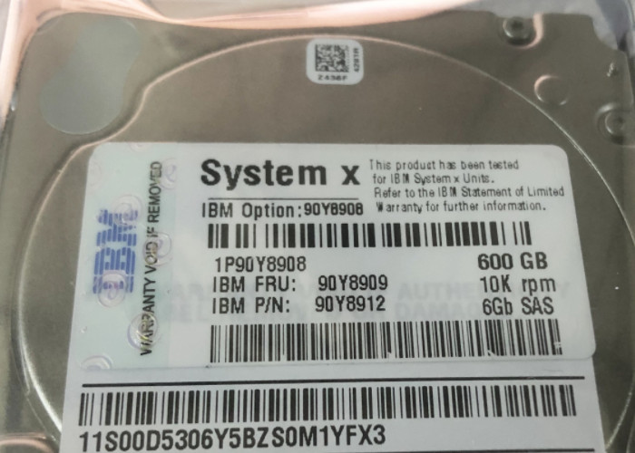 600G 10K SAS 2.5 Server Hard Disk , IBM Laptop Hard Drive A3EF 90Y8910 90Y8908