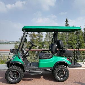 China Off Road Wheel Electric Golf Caddy 4 Wheel Disc Brake 10 Inch TFT IP66 CARplay Display factory
