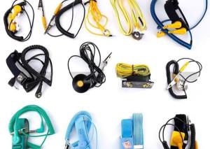 China Anti Static Wrist Strap Grounding Conductive Wire For Electronics Factory factory