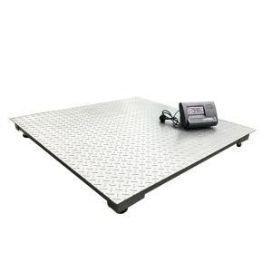 China 48 LCD Pallet Scale Floor 5000 Lb Capacity With Indicator factory