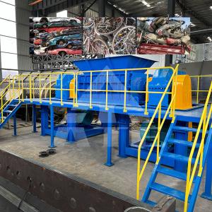 China Home Appliance Shell Shredder Industrial Waste Shredder For Scrap Metal Recycling factory