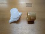 HDPE PE Baby Food Pouch Tops , Doypack Spouts For Pouches Color Customized