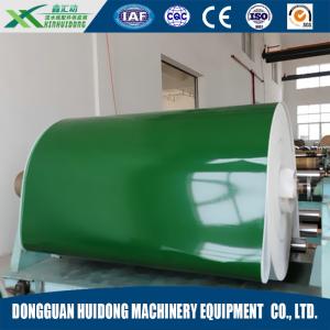 China PVC / PU Green Portable Conveyor Belts Flat Surface Production Line factory