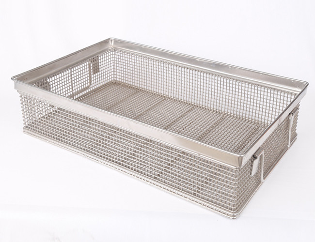 150mm Width 280mm Length Wire Mesh Storage Baskets For Laundry