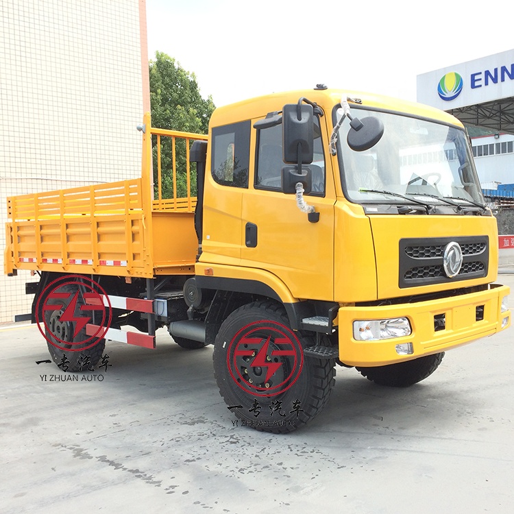 Manual Transmission Cummins Engine Dongfeng AWD 4x4 Diesel Mini Truck for 2 Passengers