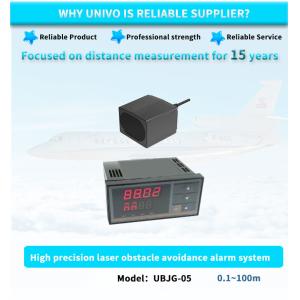UNIVO Laser Displacement Sensor with Meter Digital Display -25-60°C 0.1-100m