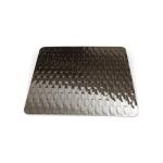304 316 2B/BA Finish Embossing 2WL Textured Metal Plate Woven Texture Pattern